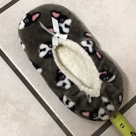 BOSTON PUP SLIPPERS. SZ ML - Picture 3 of 6